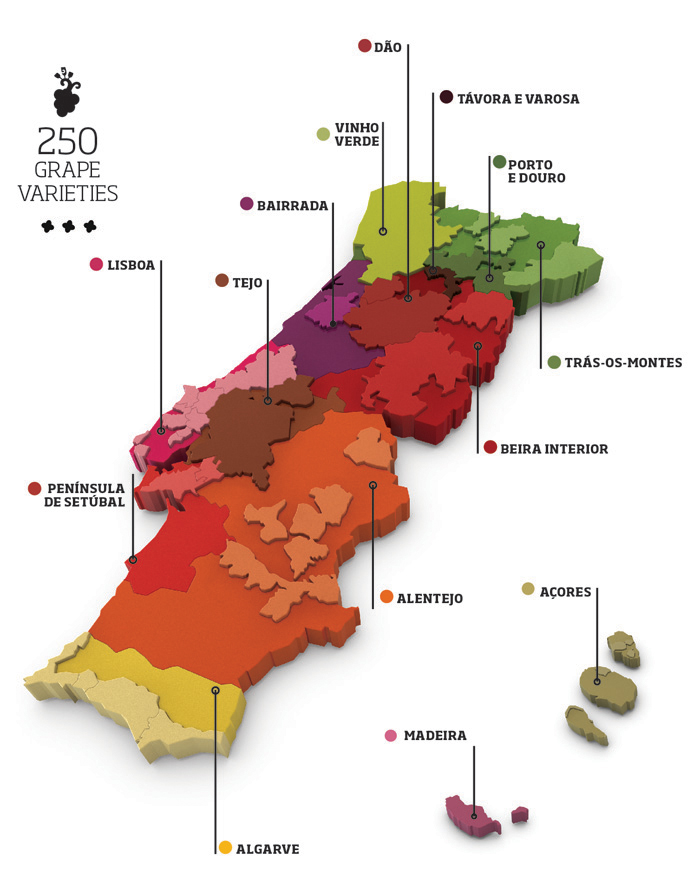 Wine Regions of Portugal - Photo from http://www.winesofportugal.com/us/